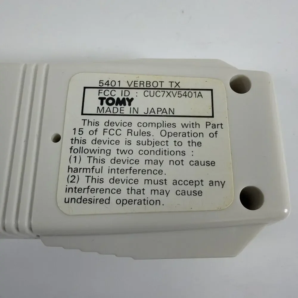 Tomy Verbot Replacement Remote Control Voice Transmitter - Picture 6 of 9